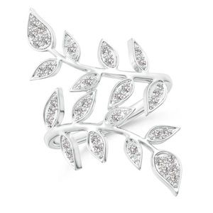 The “I can’t let go” ring - Sterling Silver & Diamond chip ring